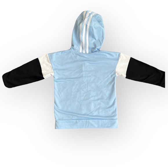 Toddler Boys’ ADIDAS Track Suit (Size 3T). Black/Baby Blue - Picture 2 of 8
